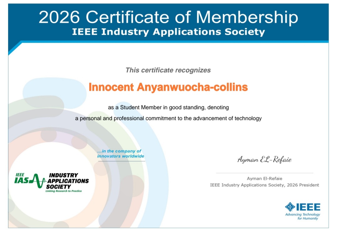 IEEE Industry Applications Society (IAS) Membership